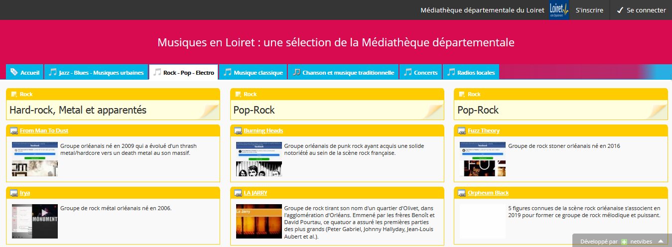 Screenshot 2020 04 23 Musiques en Loiret une sélection de la Médiathèque départementale